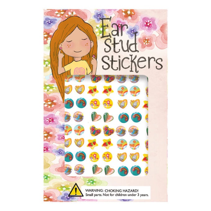 Ear Stud Stickers Kids Gifts Pretend Play