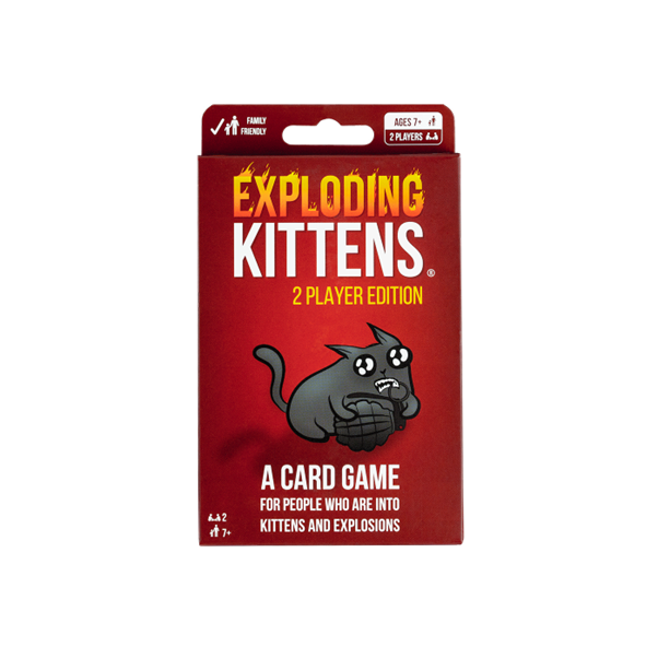 Exploding Kittens | 2 Player Edition