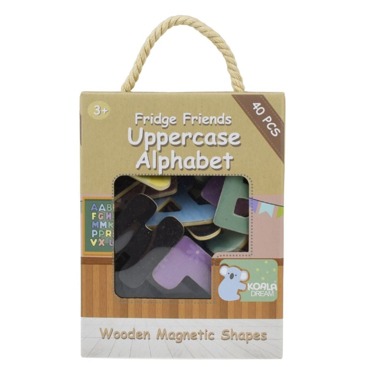 Fridge Friends Magnetic | Alphabet Uppercase 40 pcs