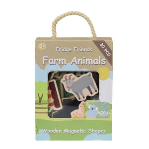 Fridge Friends Magnetic | Farmyard and Animals 30 pcs