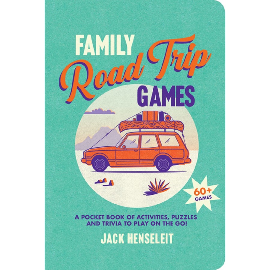 Family Road Trip Games Pocket Book Puzzles Trivia Family fun