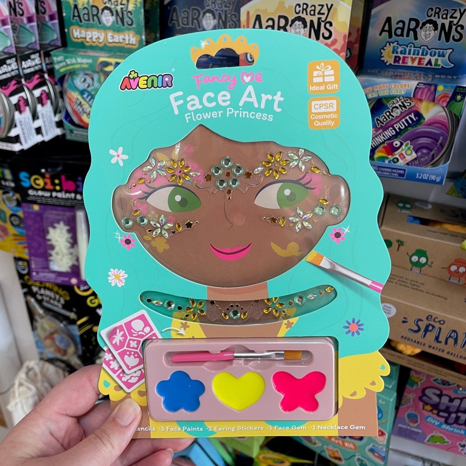 Fancy me face art kit flower power