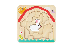 Farm Animal Multi-Layered Puzzle By Tooky Toy