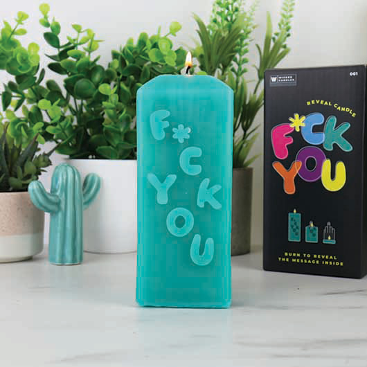F*ck You Reveal candle