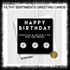 Filthy Sentiments Birthday F*ck all scratch card