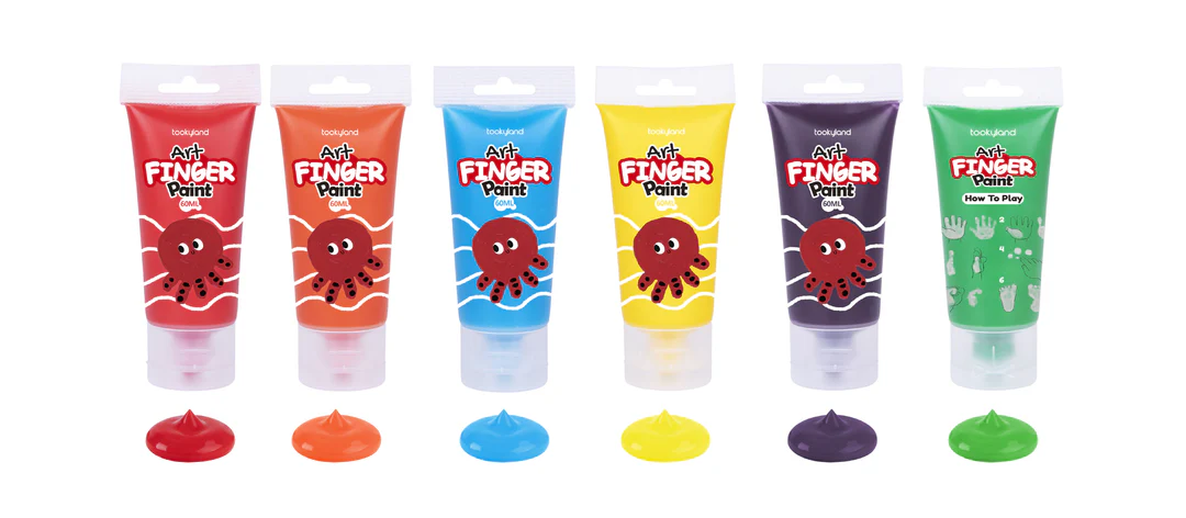 Finger Paint Art Kit 24 pieces