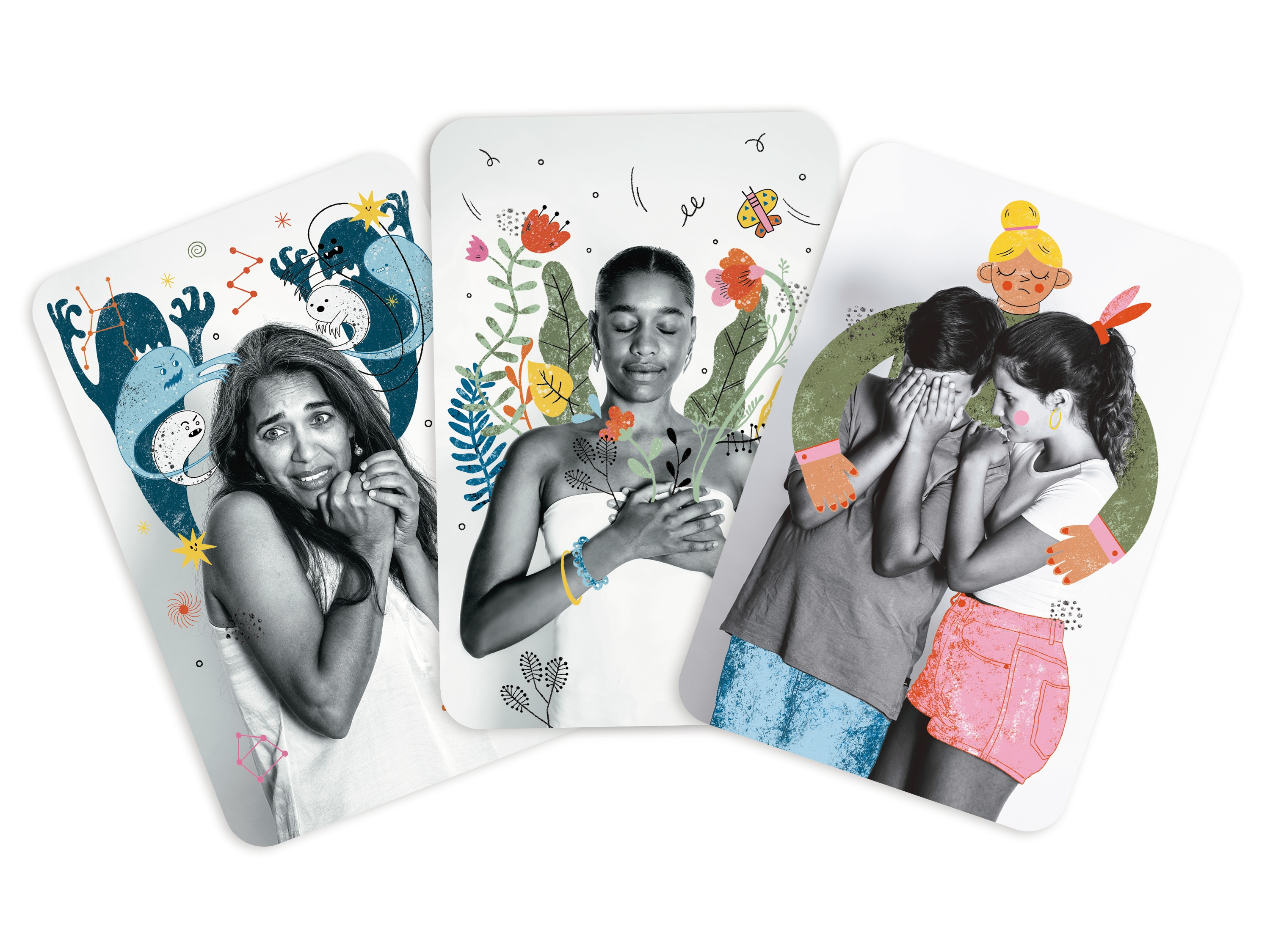 Flash cards lets talk about emotions