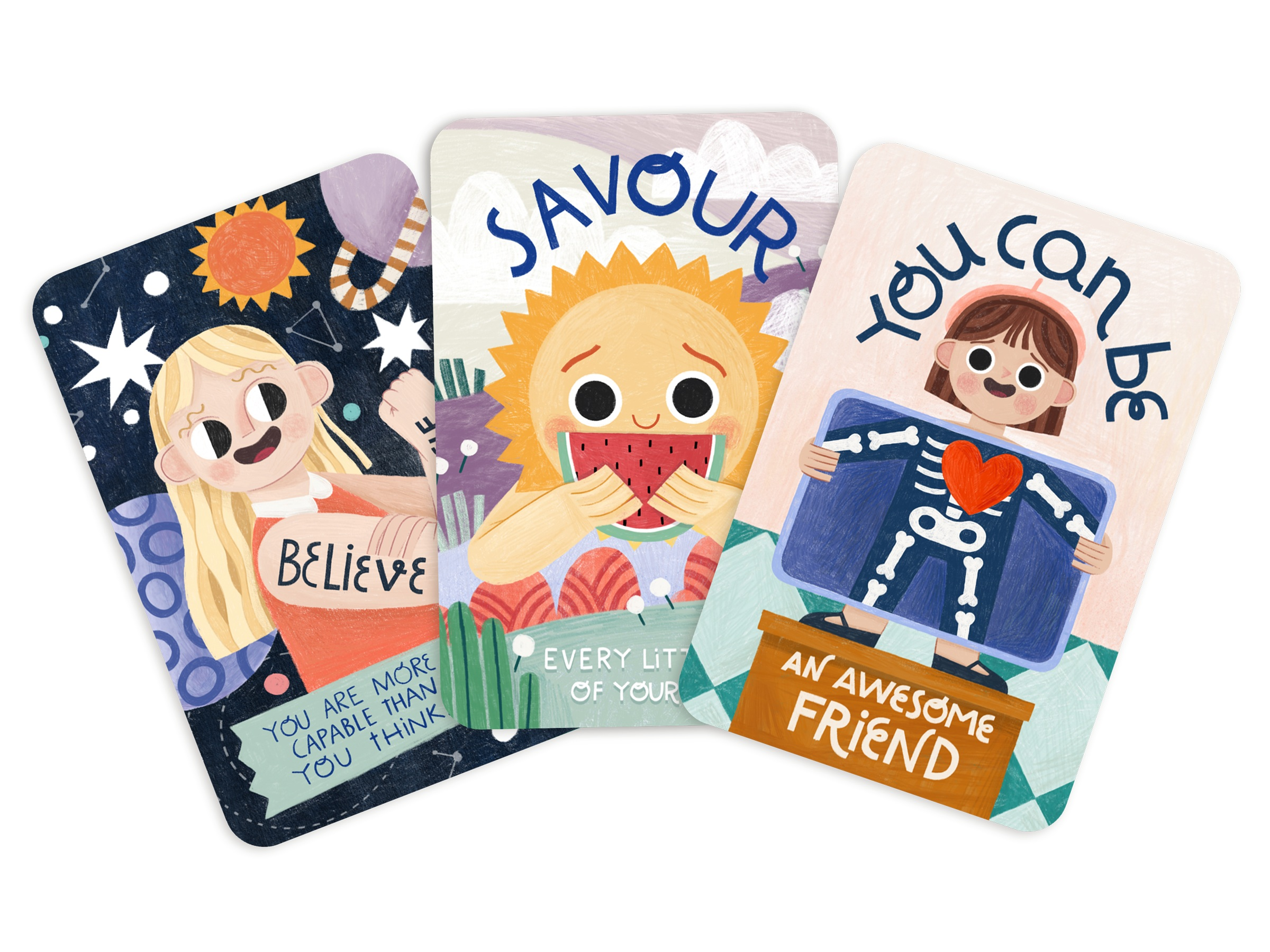 Flashcards My Positive Affirmations