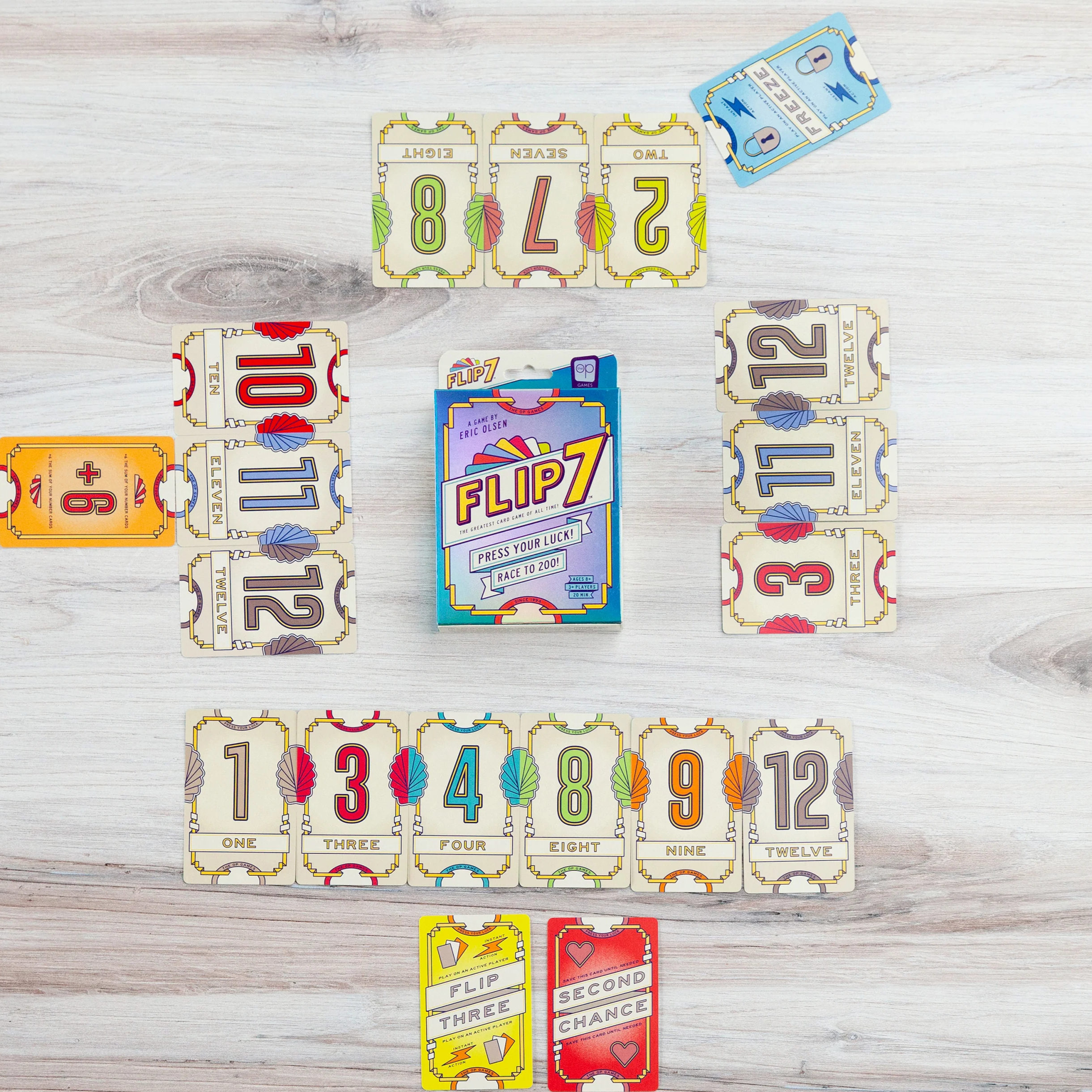 Flip 7 Card game cards