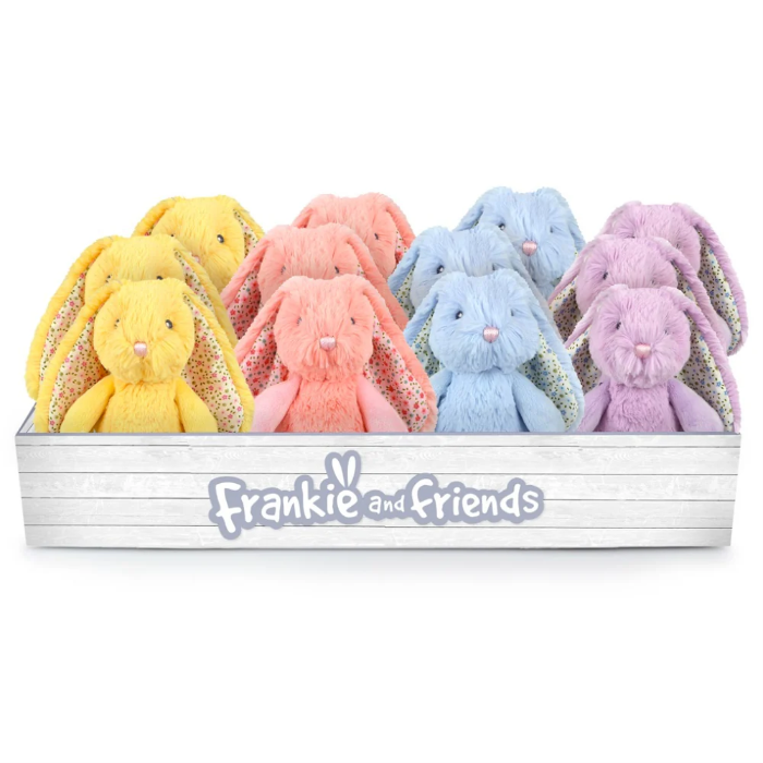 Frankie Blossom Bunnies in box on white background