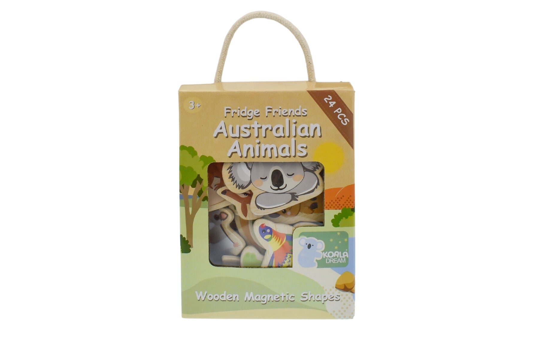 Fridge Friends Wooden Magnets | Australian Animals 24 pcs