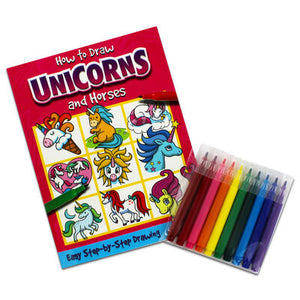 Fun Station | How To Draw Unicorns and Horses
