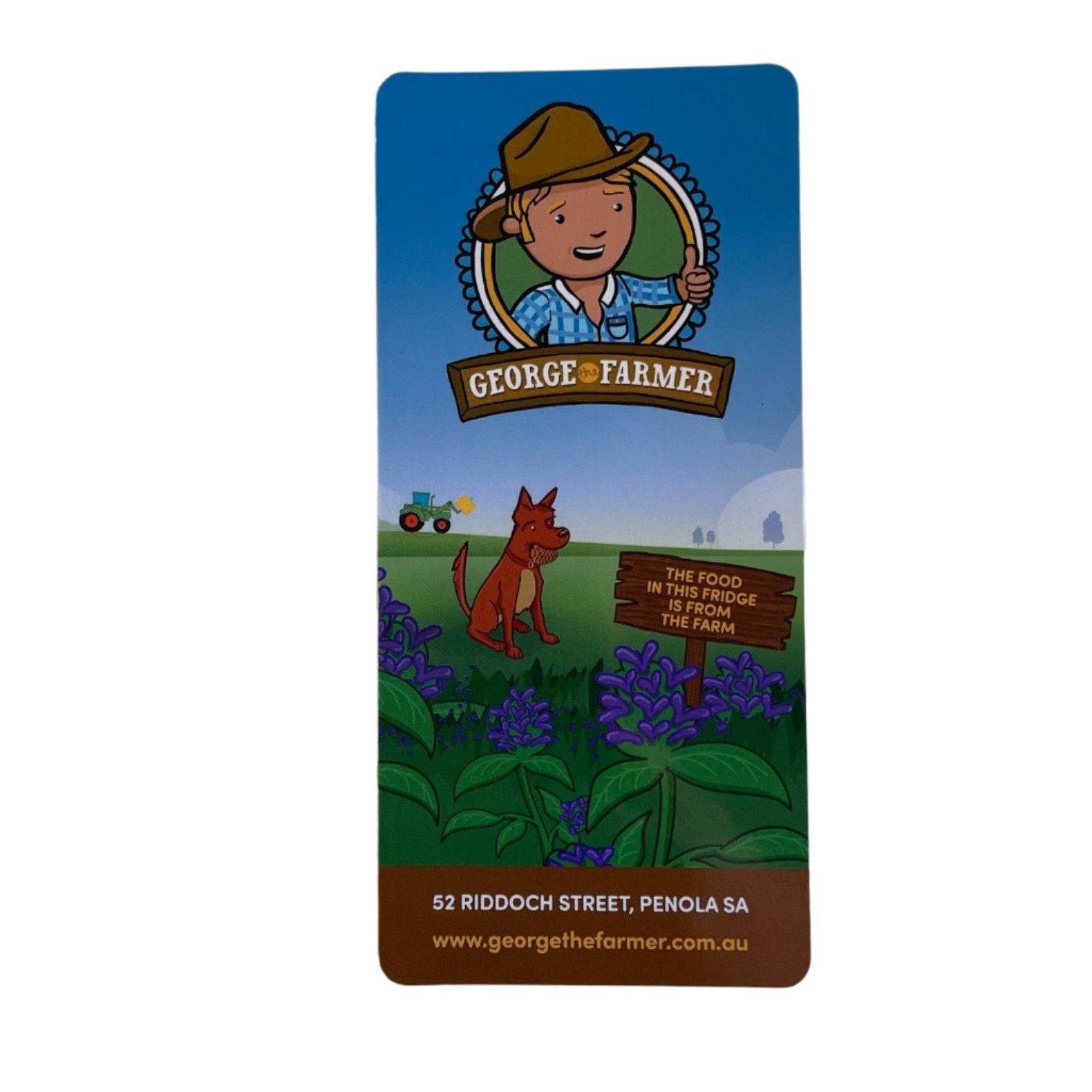 George The Farmer | Fridge Magnet