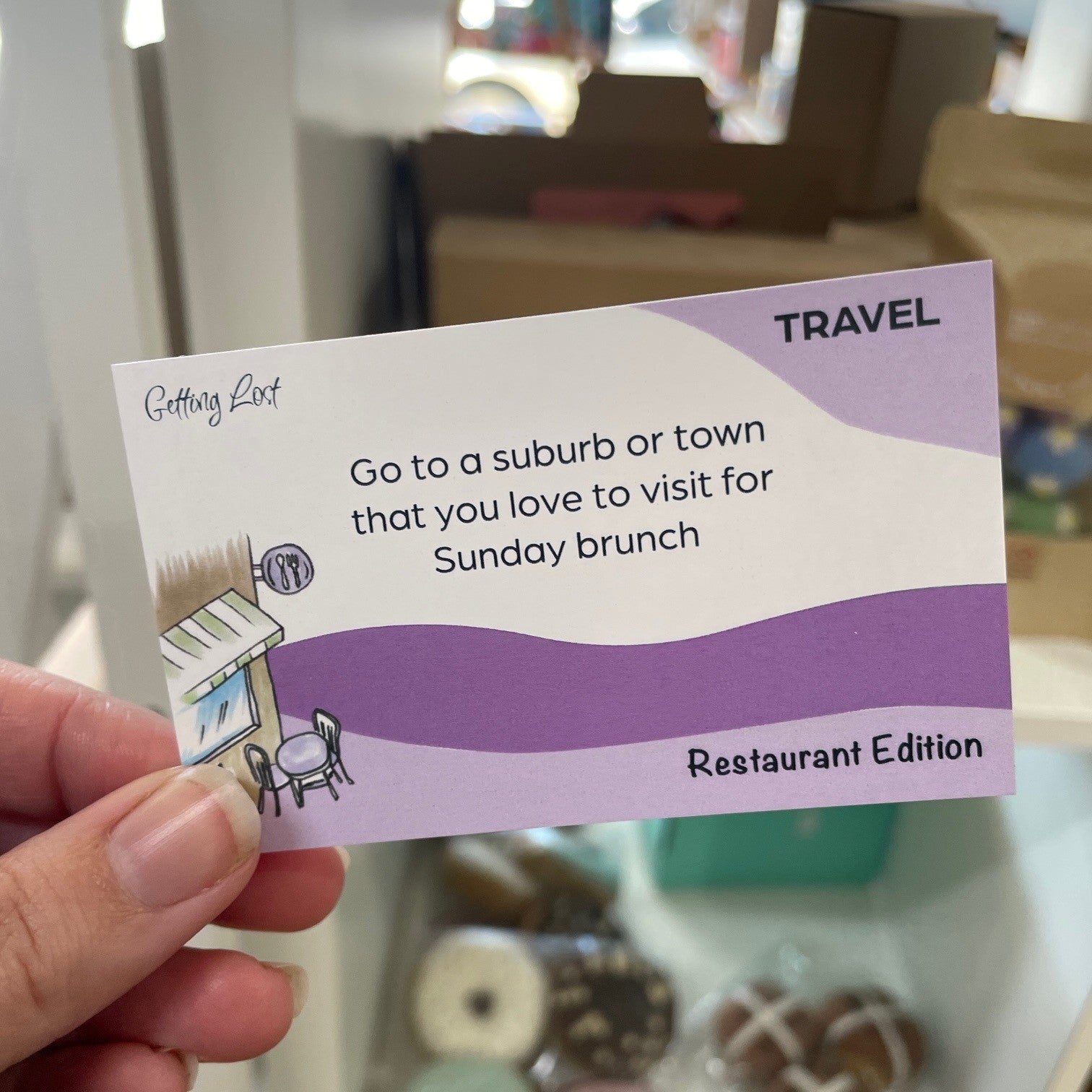Getting Lost Card Game | The Restaurant Edition