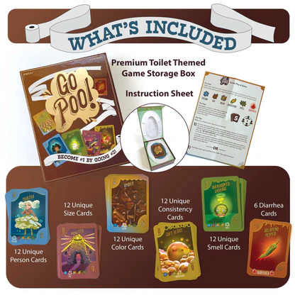 PRE ORDER Go Poo! The Game