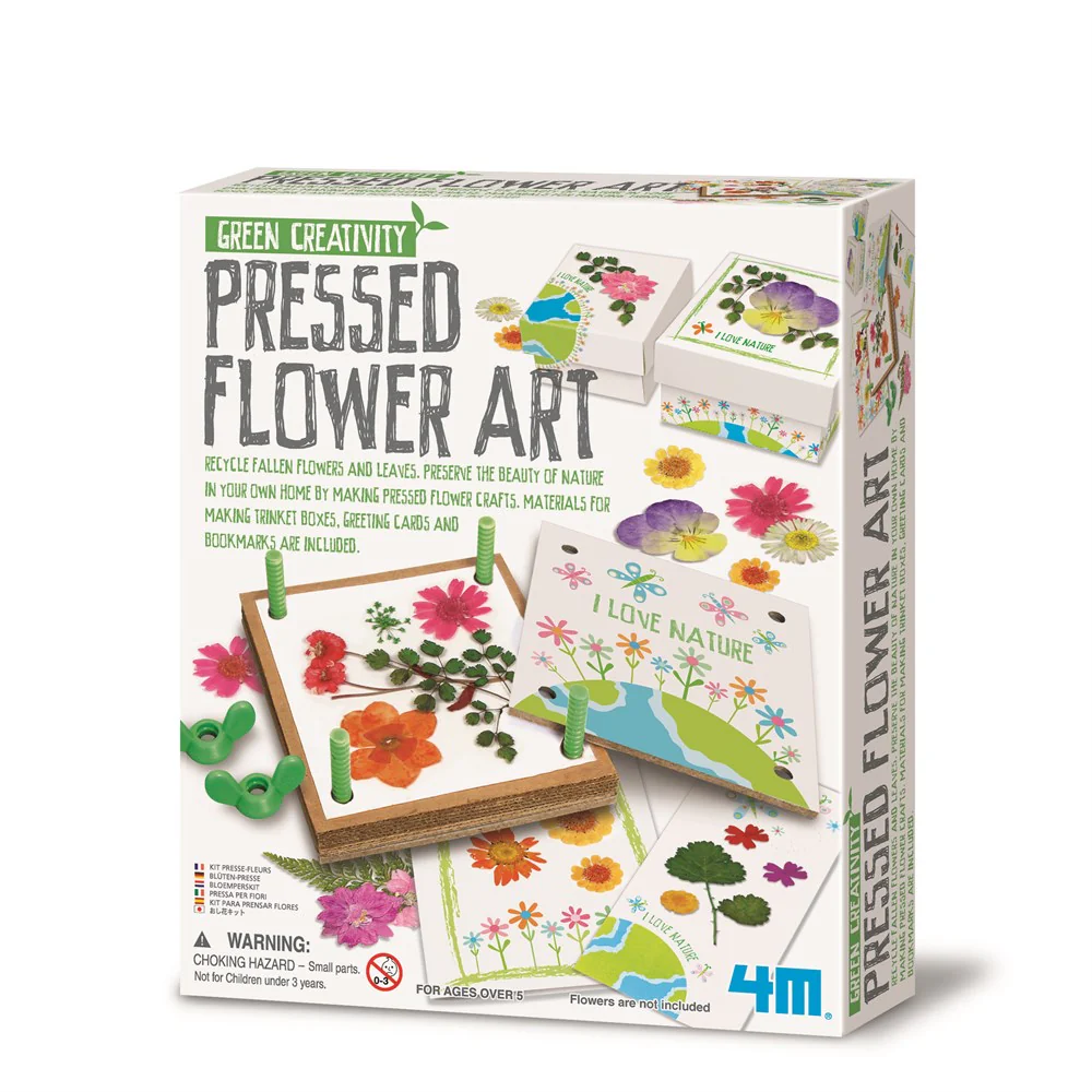Green Science Pressed Flower Art