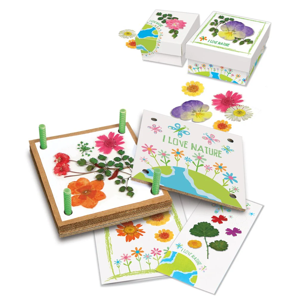 Green Science Pressed Flower Art