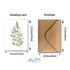 Greeting Card with Envelope | Botanical