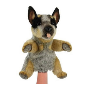 Hansa Blue Heeler Puppy Puppet 30cm