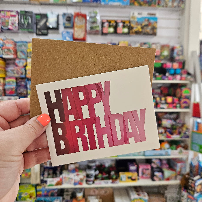 Happy Birthday Card with Envelope | BOLD