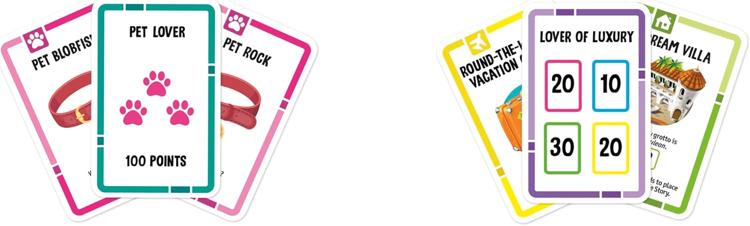 The Game Of Life Goals | Card Game