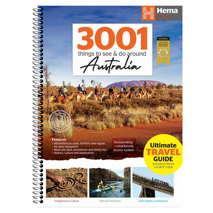 Hema Maps 3001 Things To See & Do Around Australia