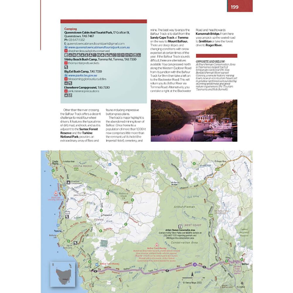 Hema Maps | Tasmania Atlas And Guide