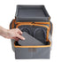 Adventure Awaits High Road CarHop seat cooler organiser with fold-out tray and removable divider insert