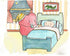 I Got You Some Kisses bedtime illustration with parent tucking child into bed — Adventure Awaits