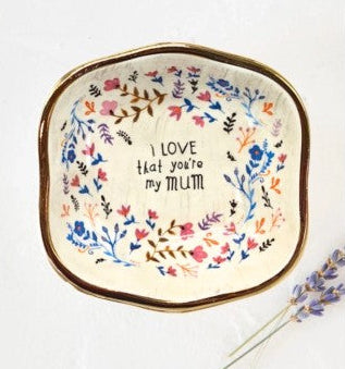 Antiqued Trinket Bowl by Natural Life