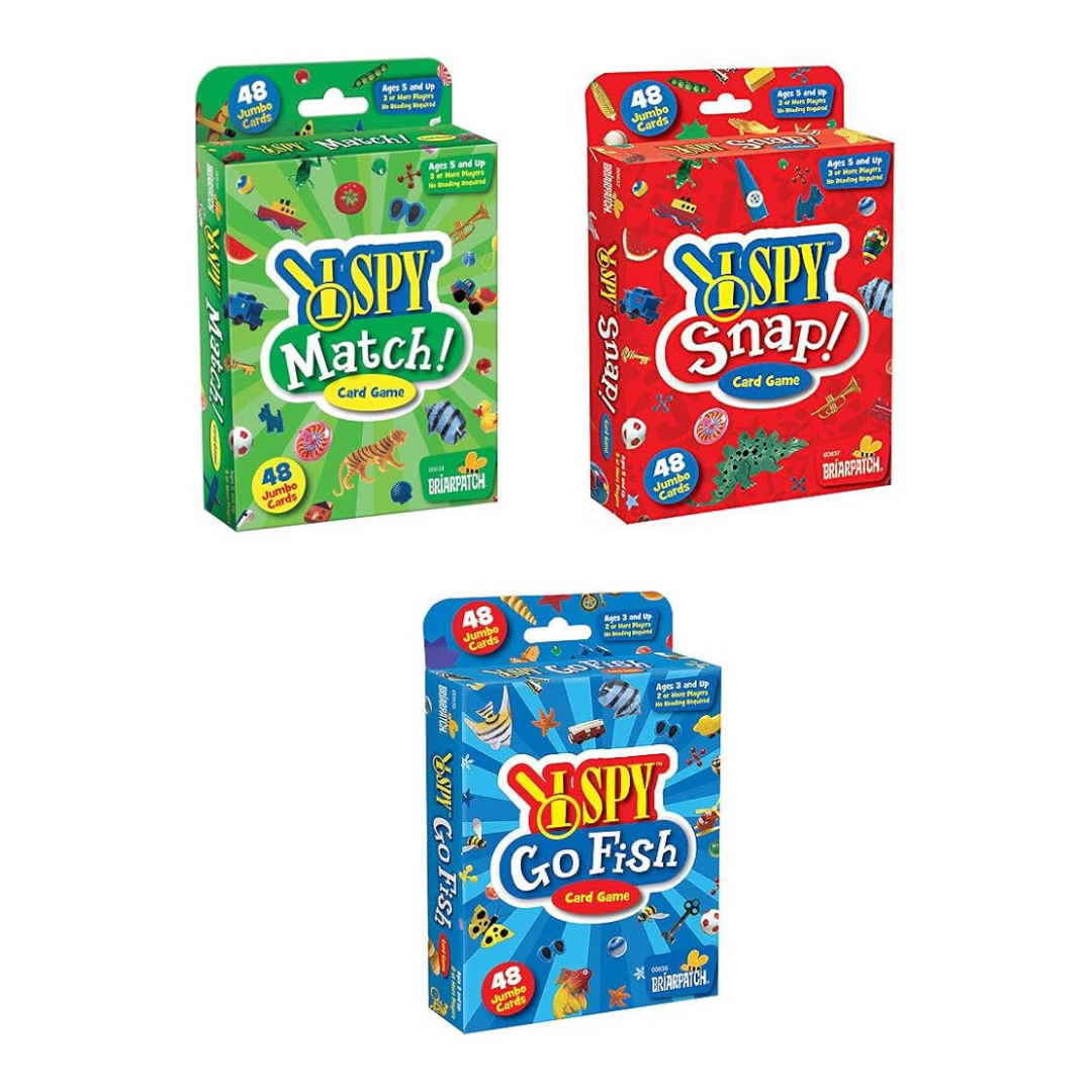 I Spy Card Game 48 Jumbo Cards