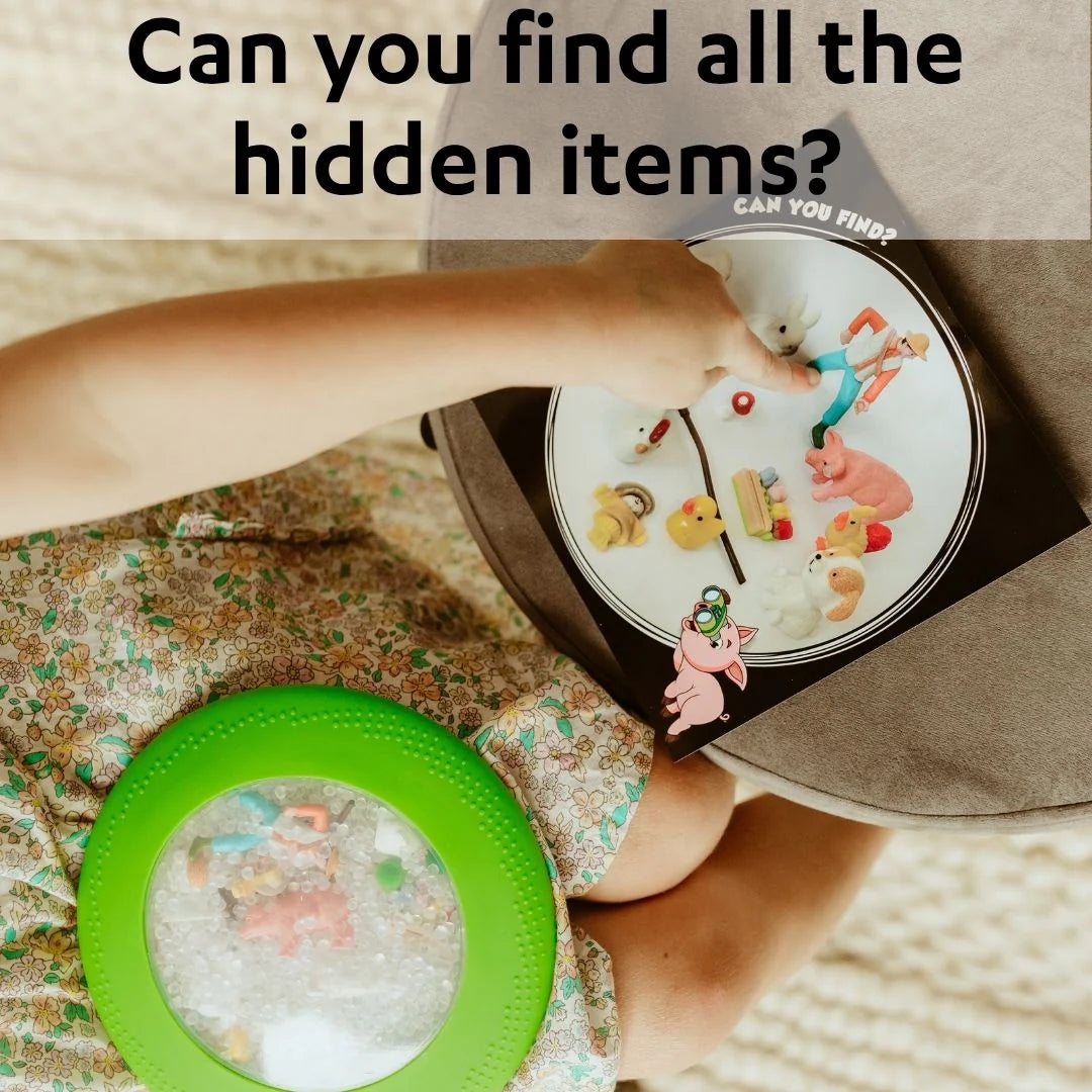 Peekaboo Sensory Bag by Jellystone Designs