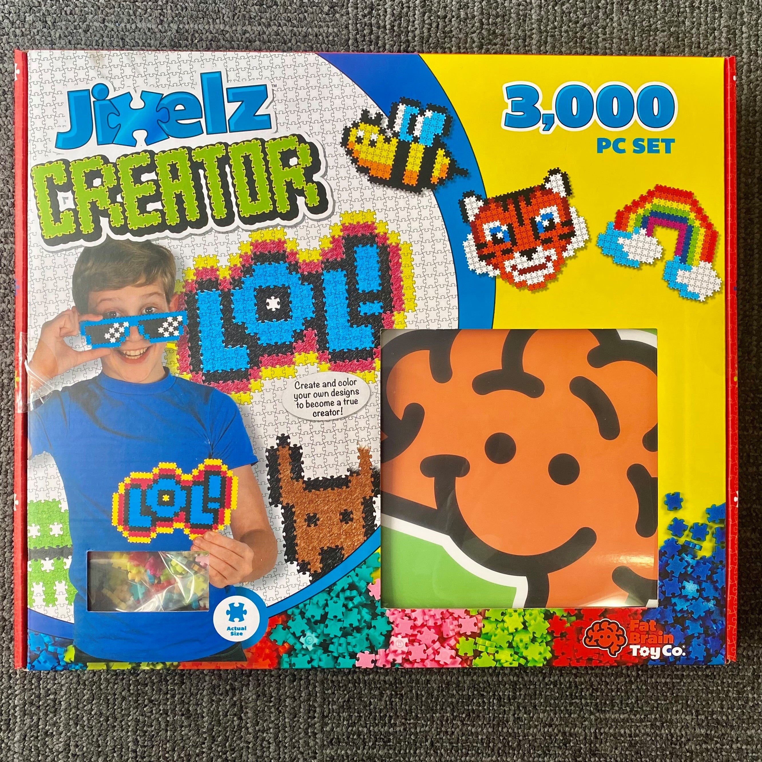 Fat Brain Toys| Jixelz Creator 3000 Piece Set