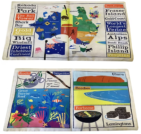 Jo and Nics Crinkly Cloth Baby Books.
