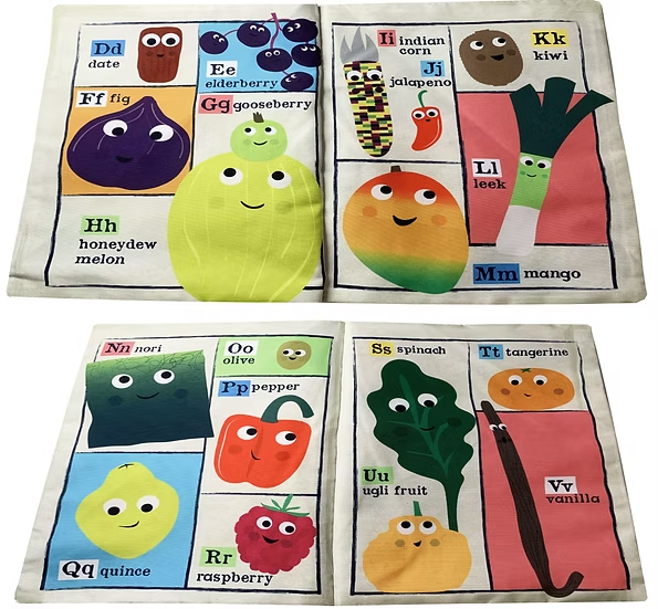 Jo and Nics Crinkly Cloth Baby Books.