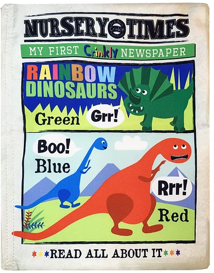 Jo and Nics Crinkly Cloth Baby Books.