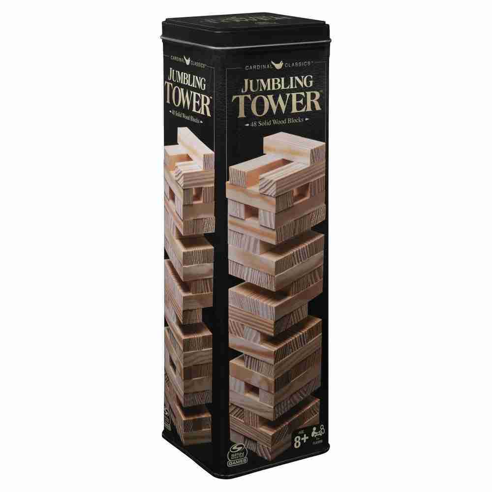 Tumbling Tower Game in Tin