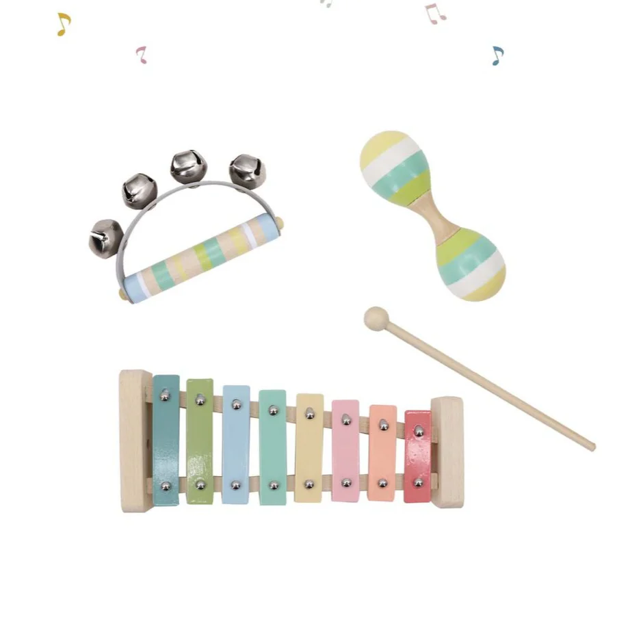 Kaper Kidz Wooden Music Set 3 pieces