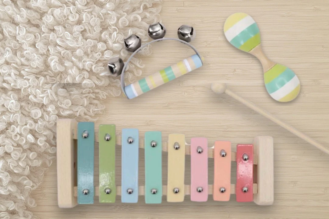 Kaper Kidz Wooden Music Set 3 pieces