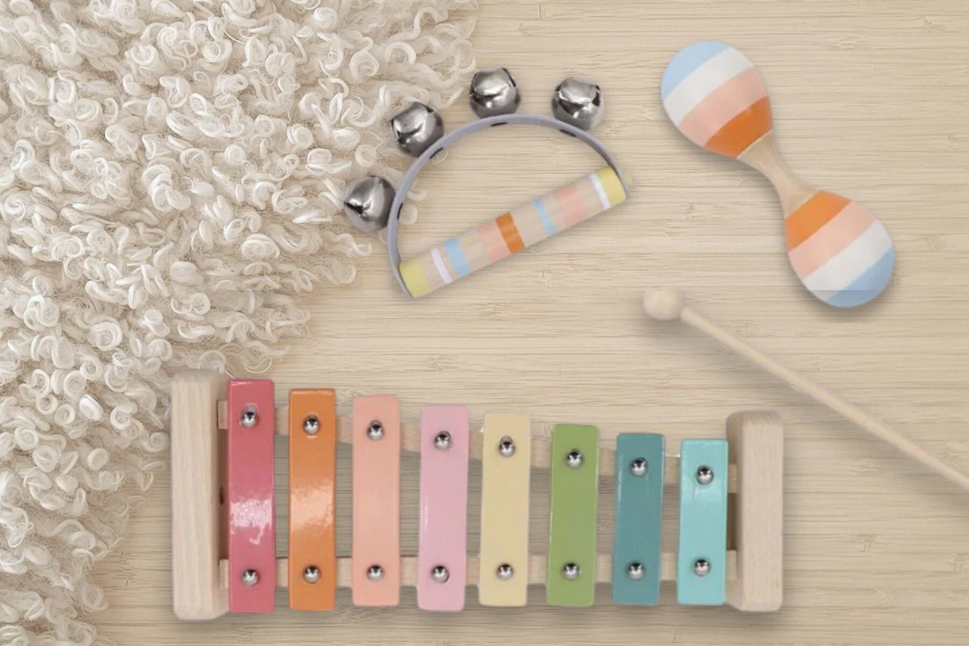 Kaper Kidz Wooden Music Set 3 pieces