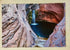 Completed Australian Geographic Karijini National Park jigsaw puzzle with waterfall gorge scene — Adventure Awaits