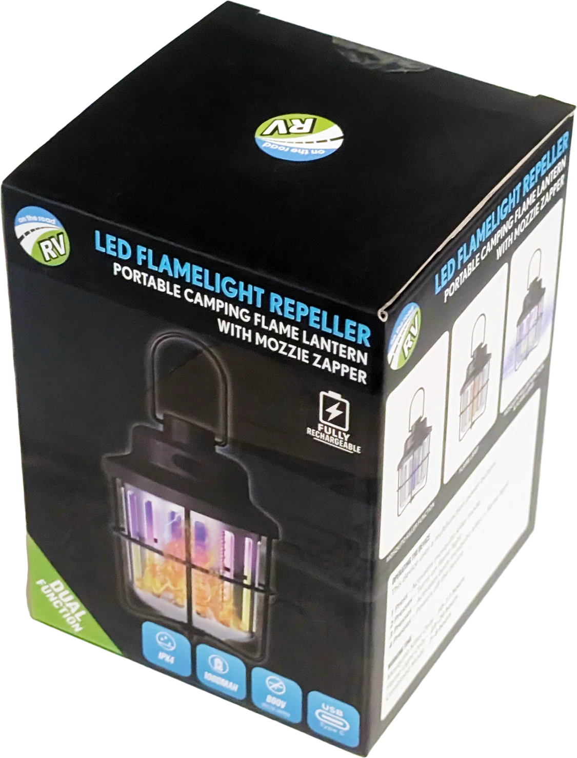 Mosquito Zapper & LED Flame Light Repeller
