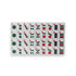 Travel Mahjong numbered dot tiles laid out for a compact road trip game — Adventure Awaits