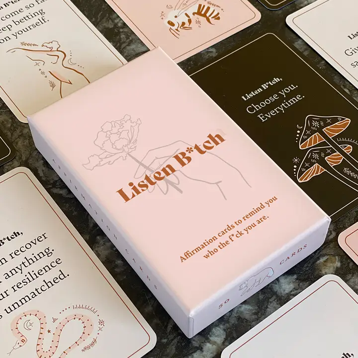 Listen B*tch | Affirmation Cards