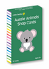 Green Little Genius Aussie Animals Snap Cards kids travel toy with koala design, 52 cards Adventure Awaits
