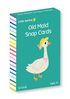Adventure Awaits Little Genius Old Maid snap cards box featuring a cartoon goose illustration