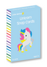 Blue Little Genius Unicorn Snap Cards kids travel toy with colourful unicorn, 52 cards for ages 3+ — Adventure Awaits