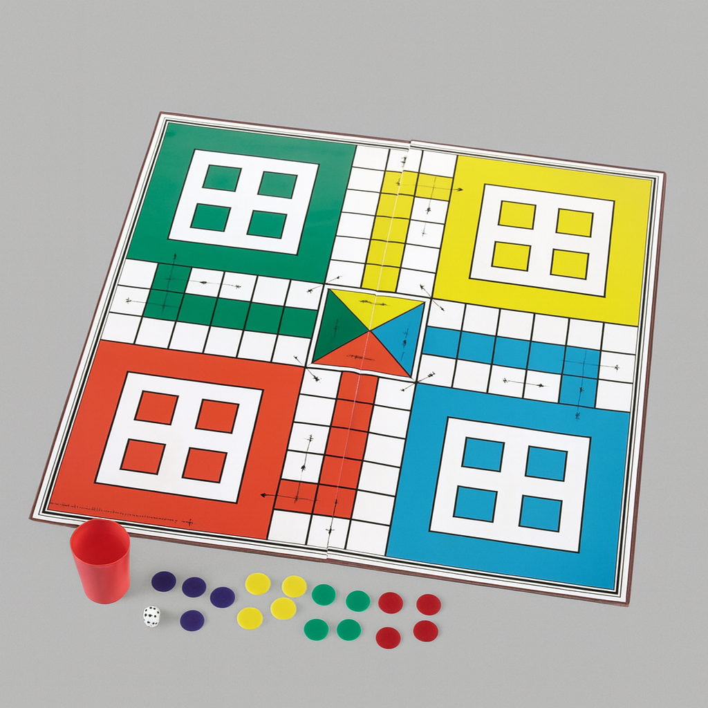 Traditional Ludo Board Game