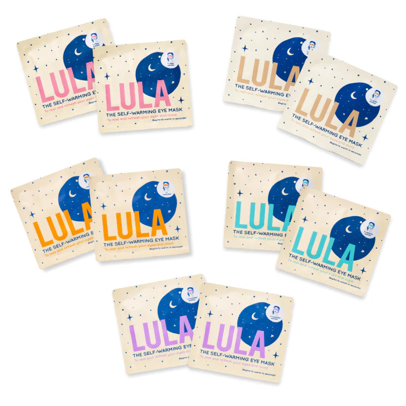 Lula eye mask mixed box of 10