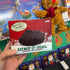 Toy lump of coal in box